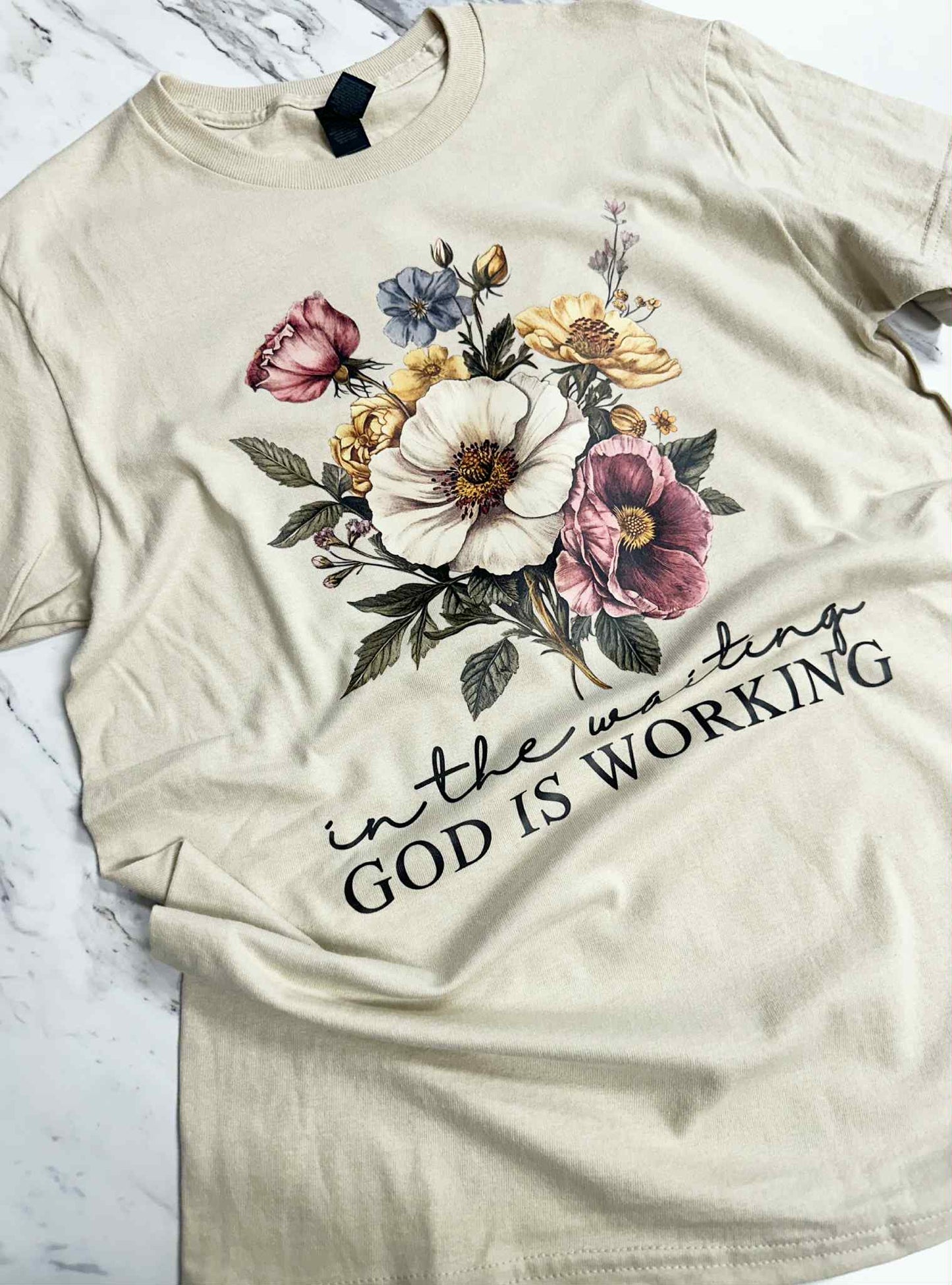 God is Working Tee