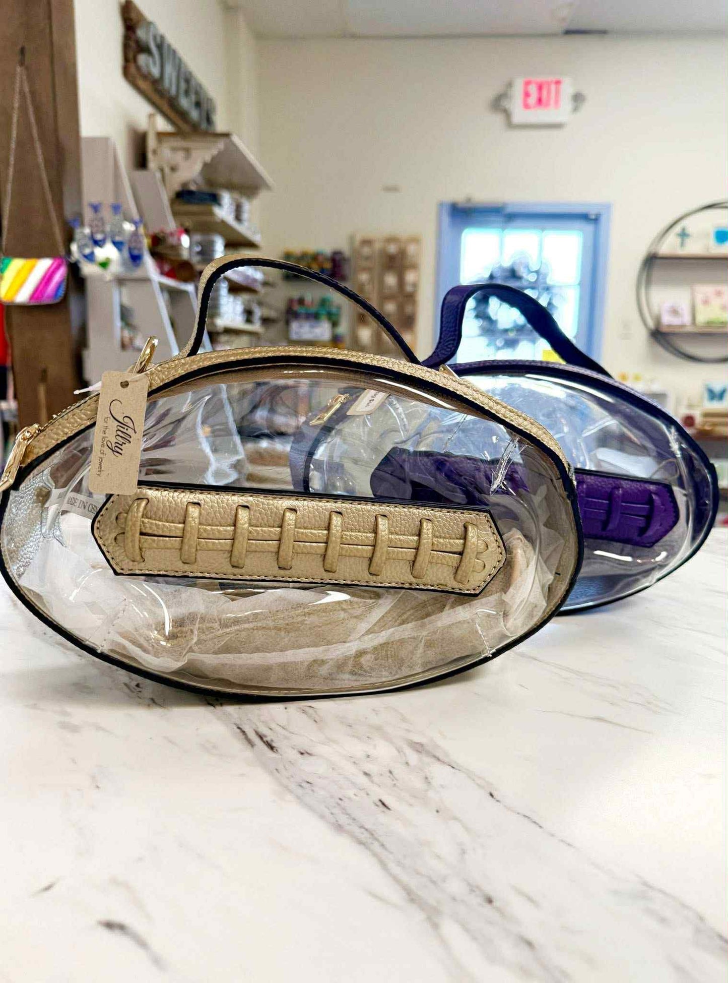 Clear Football Stadium Bag