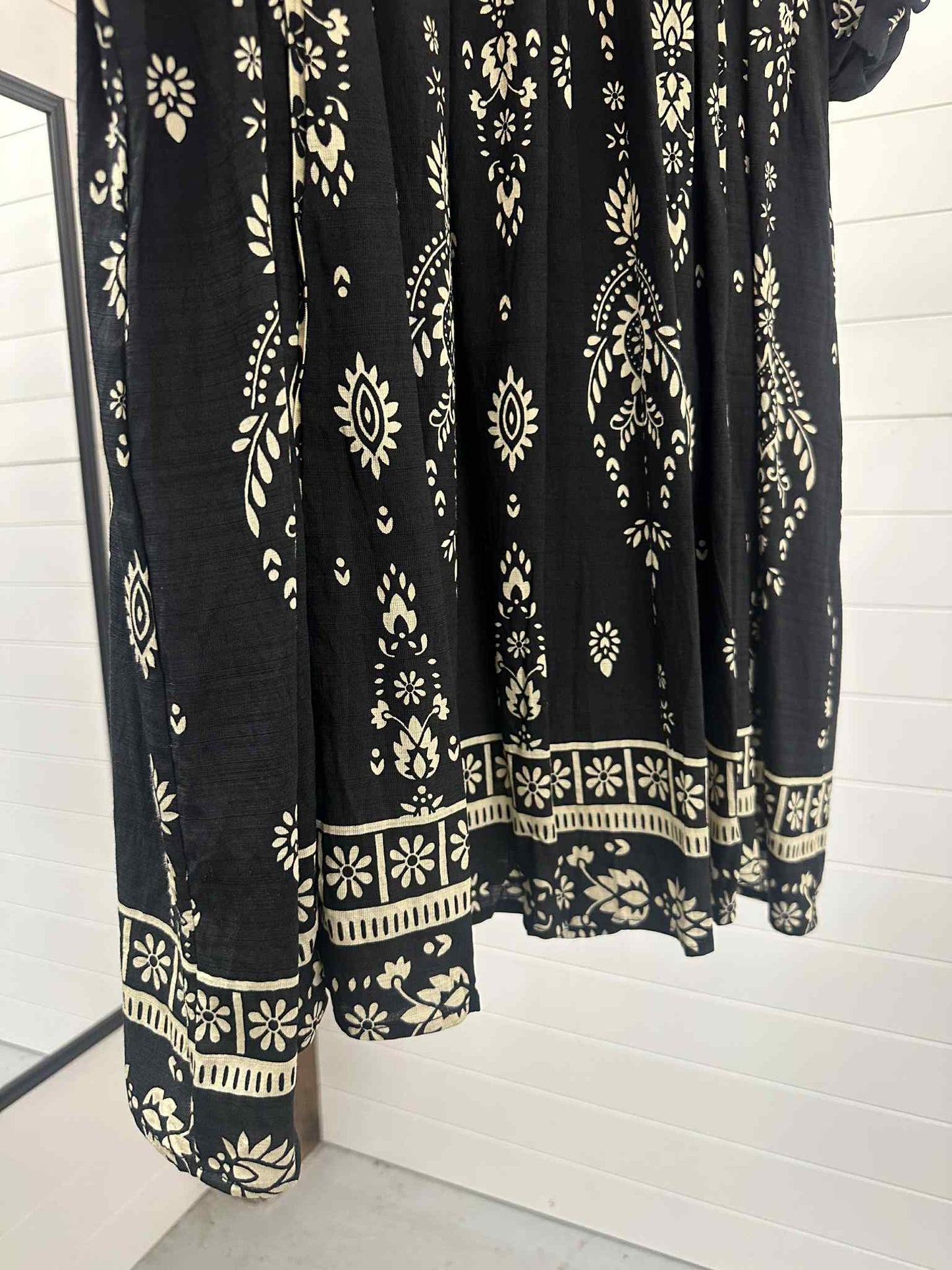 Black Boho Dress