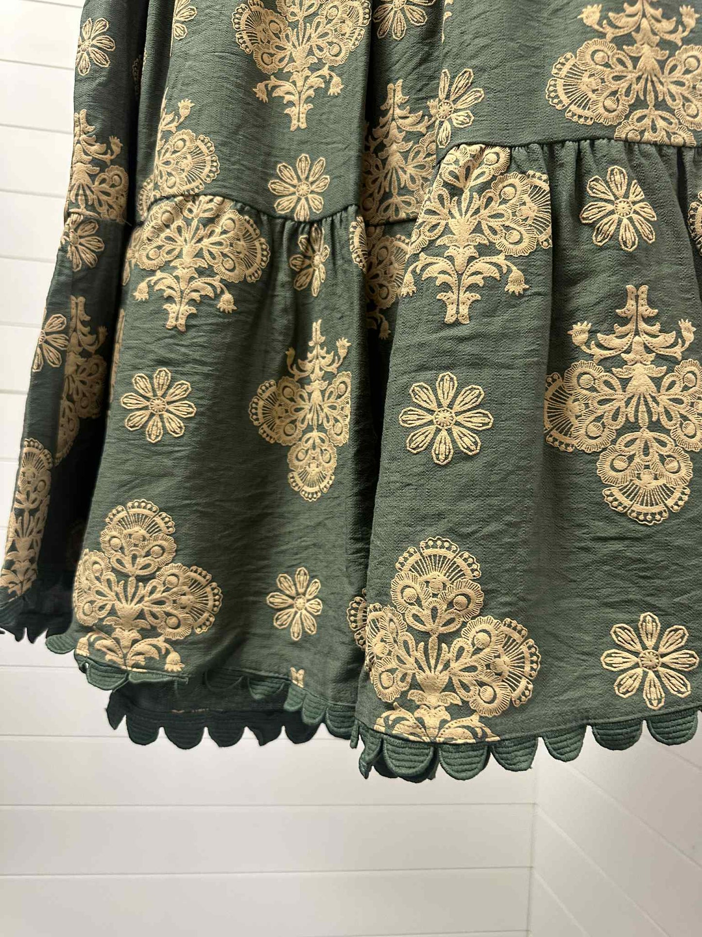 Olive Scroll Dress