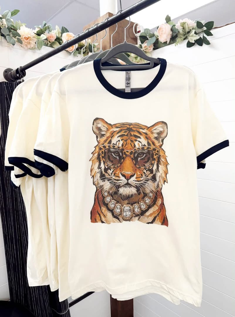 Tiger Ringer T-Shirt