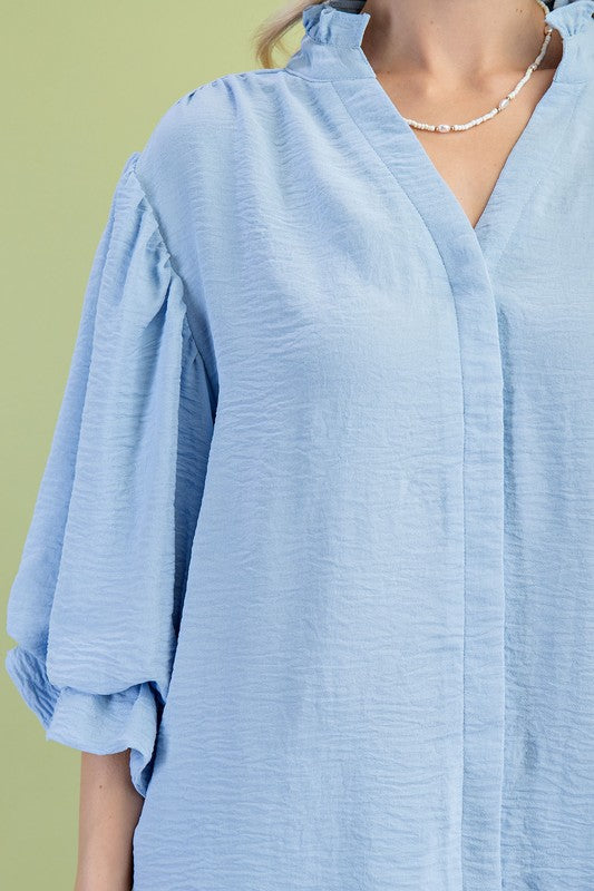 Gigio Blue Blouse
