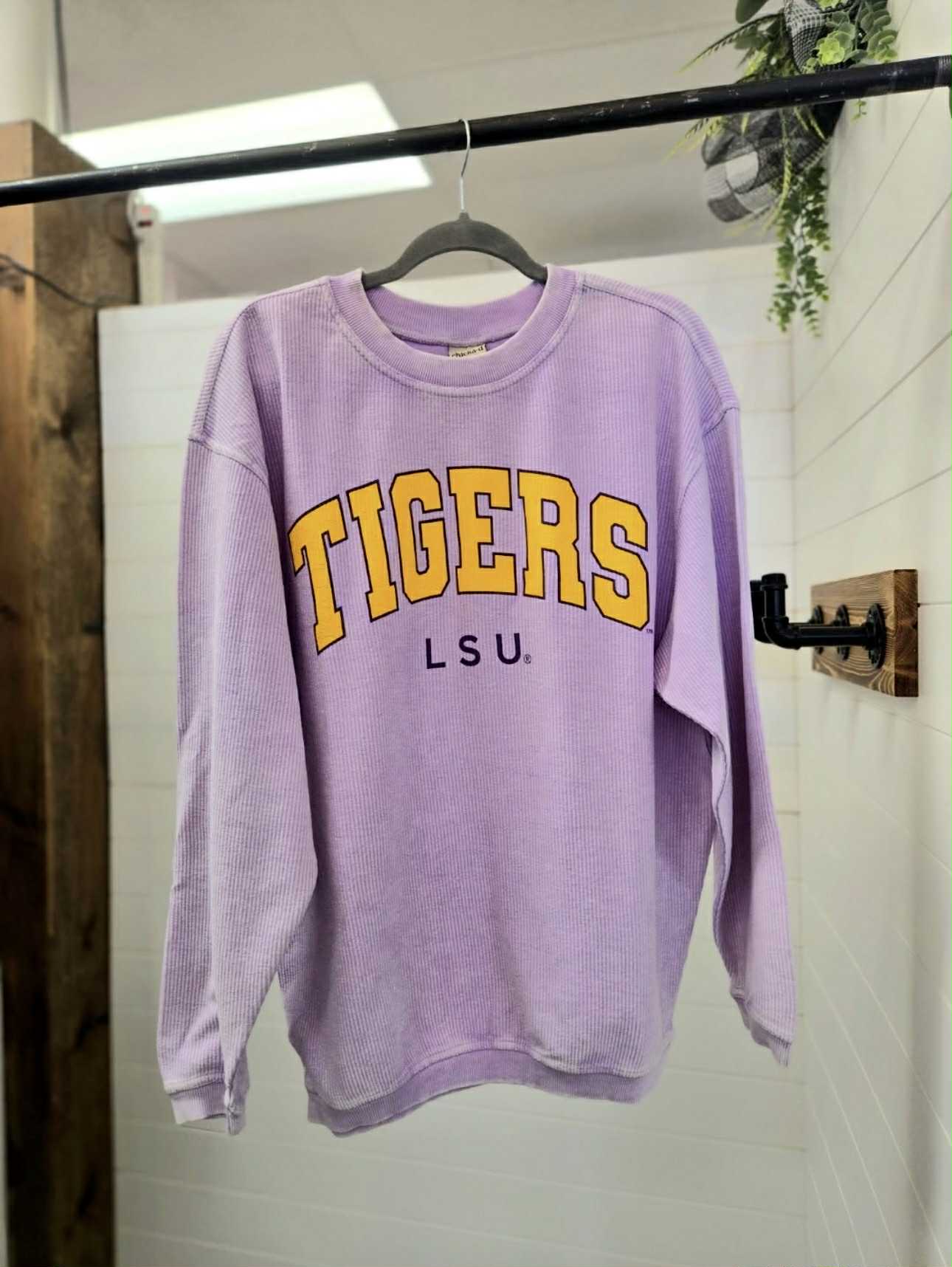 LSU Ribbed Pullover