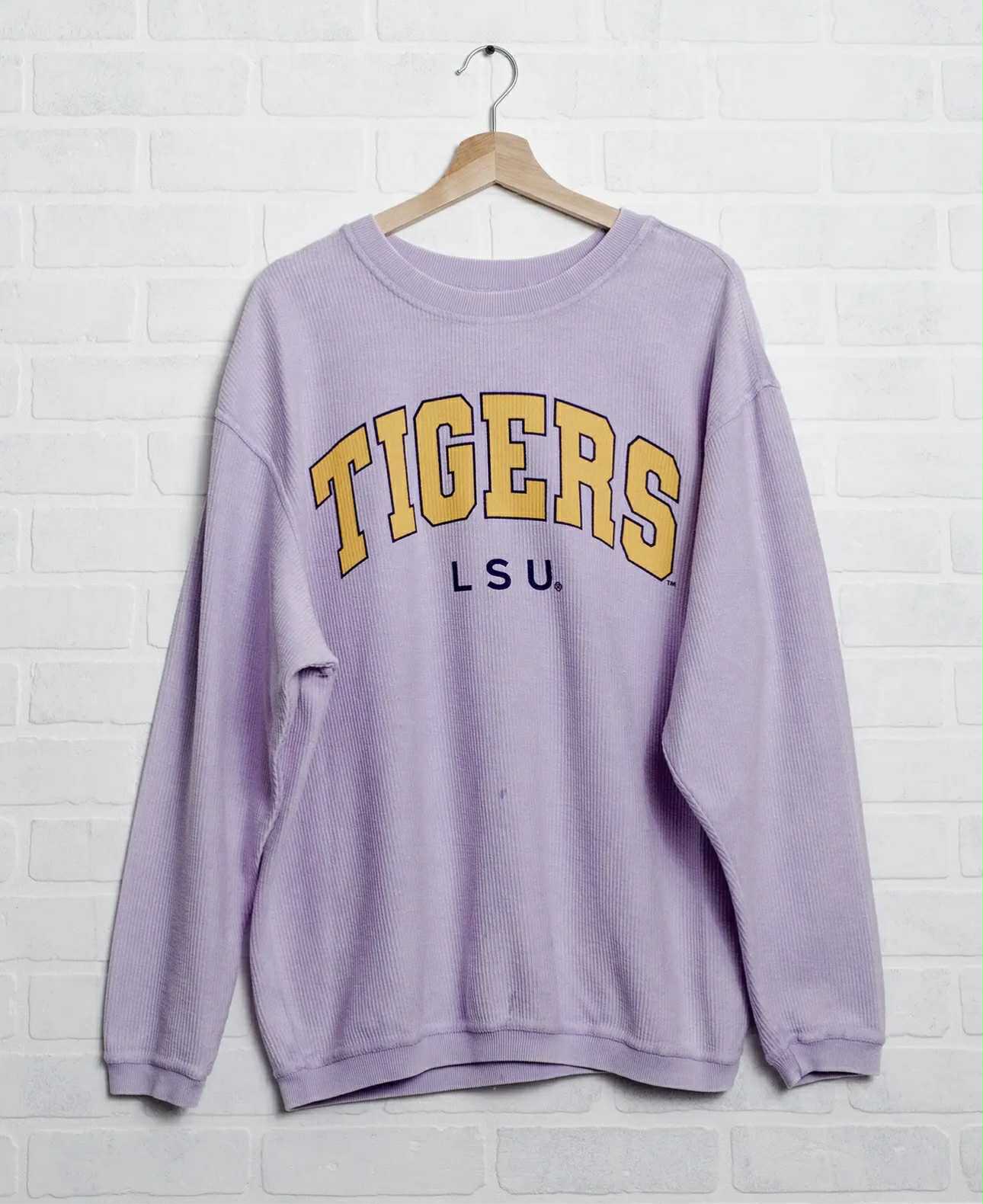 LSU Ribbed Pullover