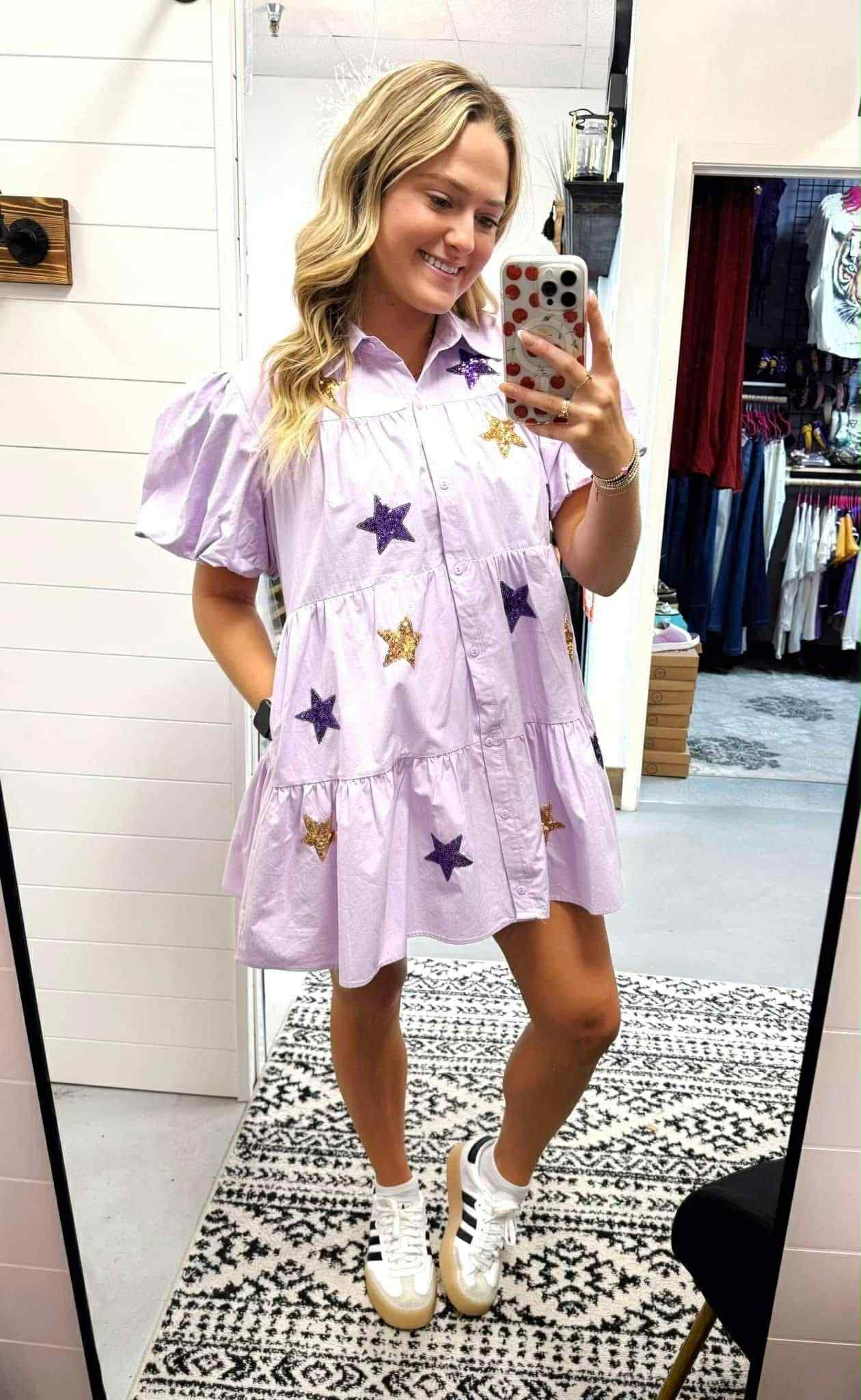 Star Sequined Dress