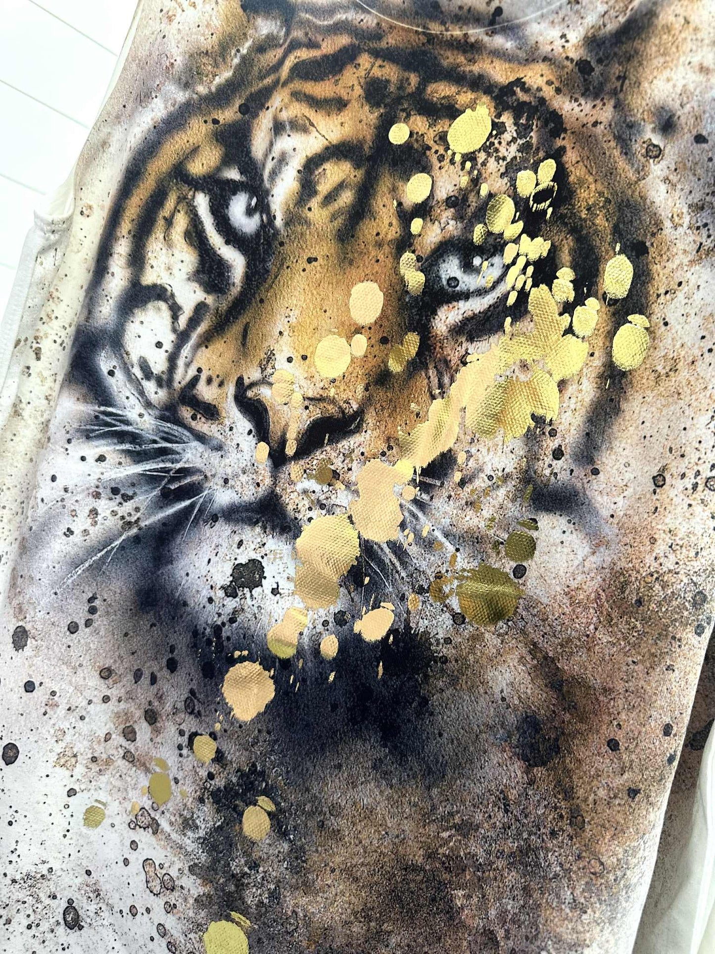 Glam Tiger Sleeveless Top