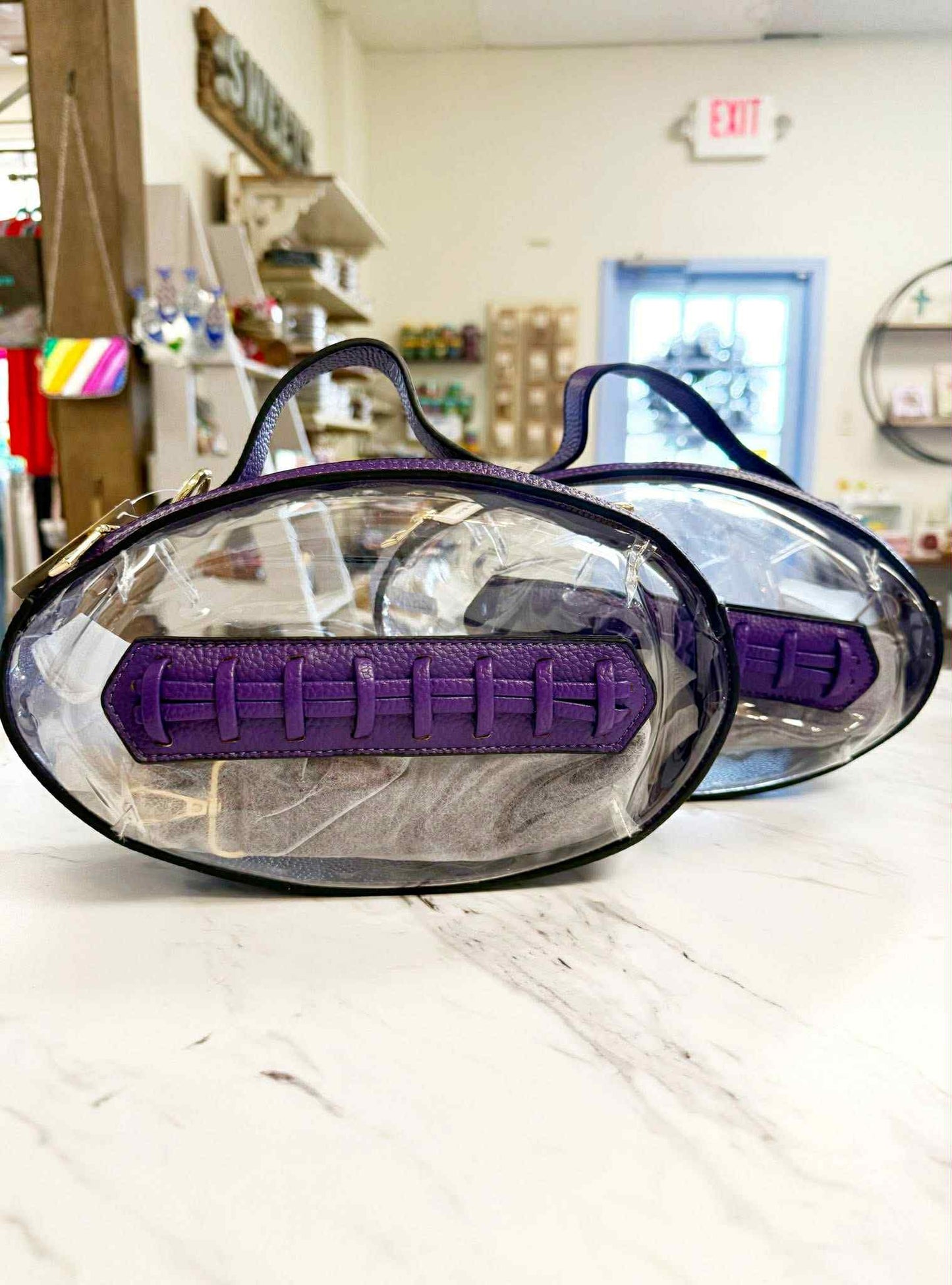 Clear Football Stadium Bag