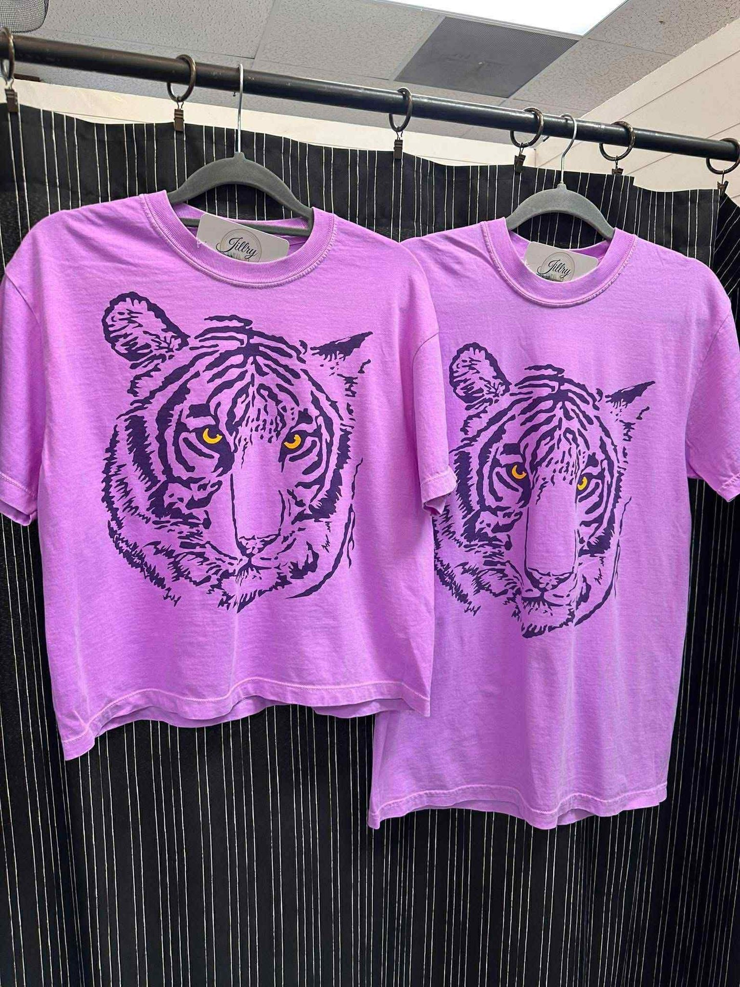 Neon Violet Big Mike Unisex CC Tee
