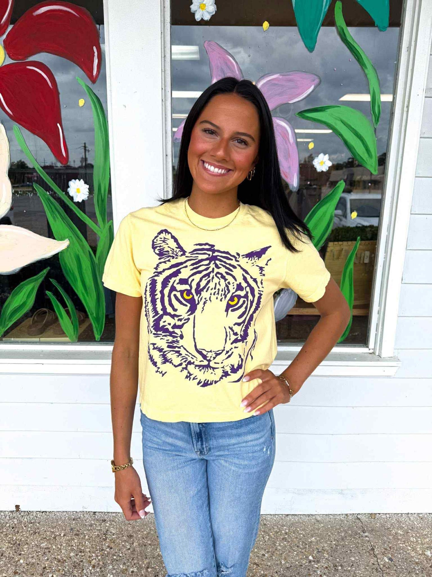 Butter Yellow - Boxy Big Mike Tee