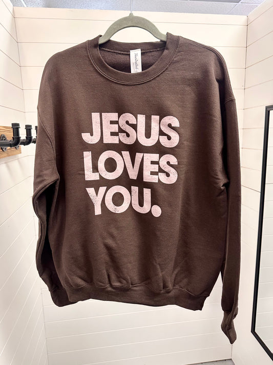 Jesus Loves You Sweatshirt