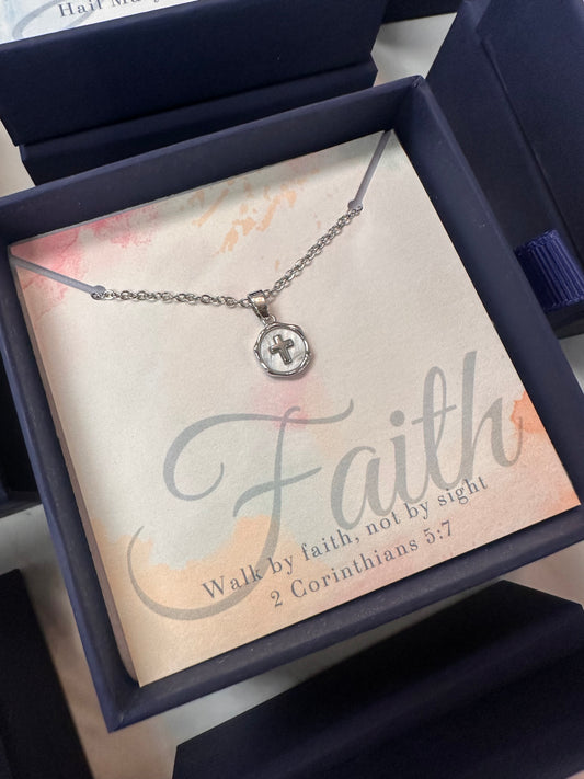 Faith Cross Necklace