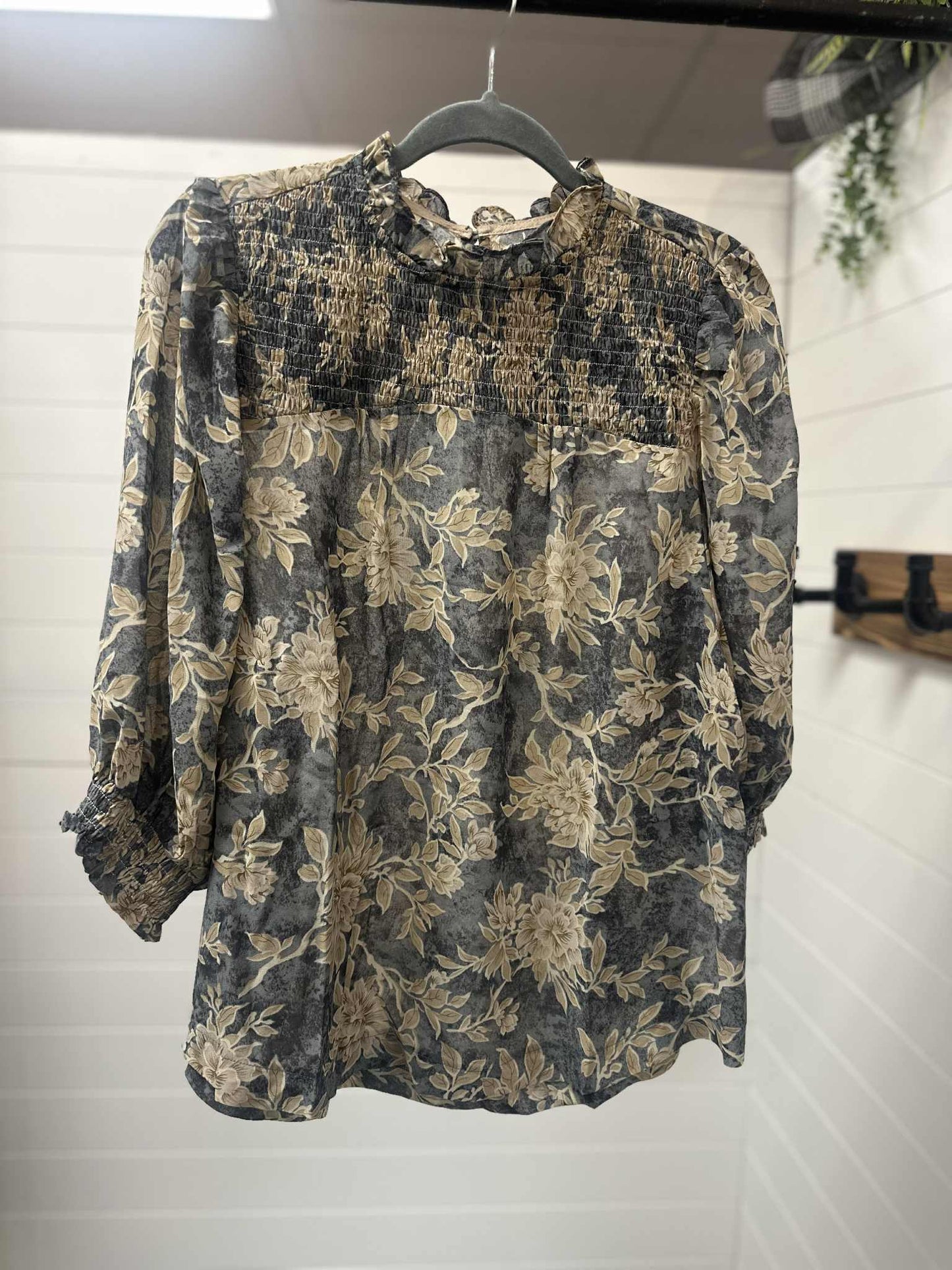 Vintage Floral Top