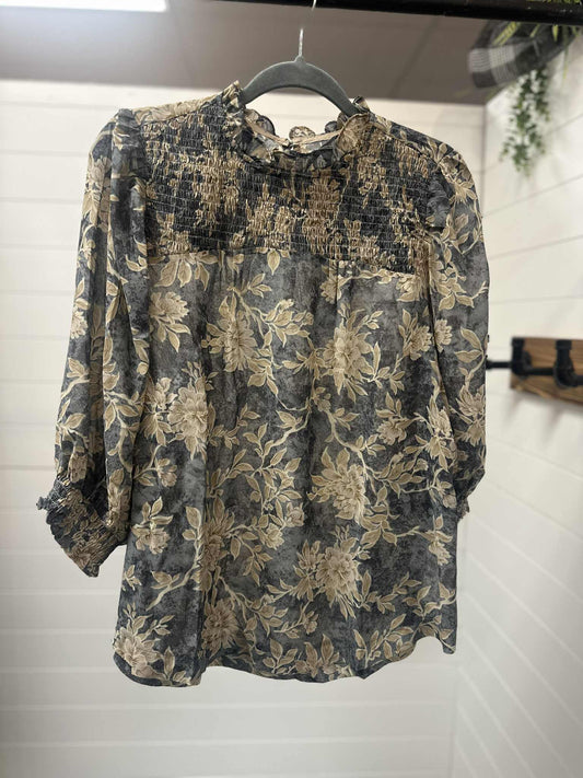 Vintage Floral Top