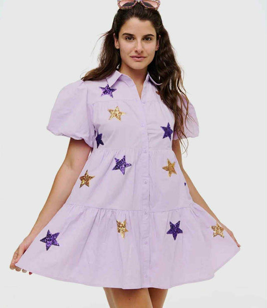 Star Sequined Dress