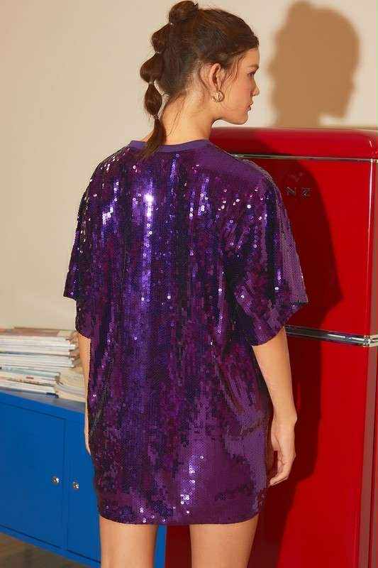 Plus Sequin Game Day Tunic Top