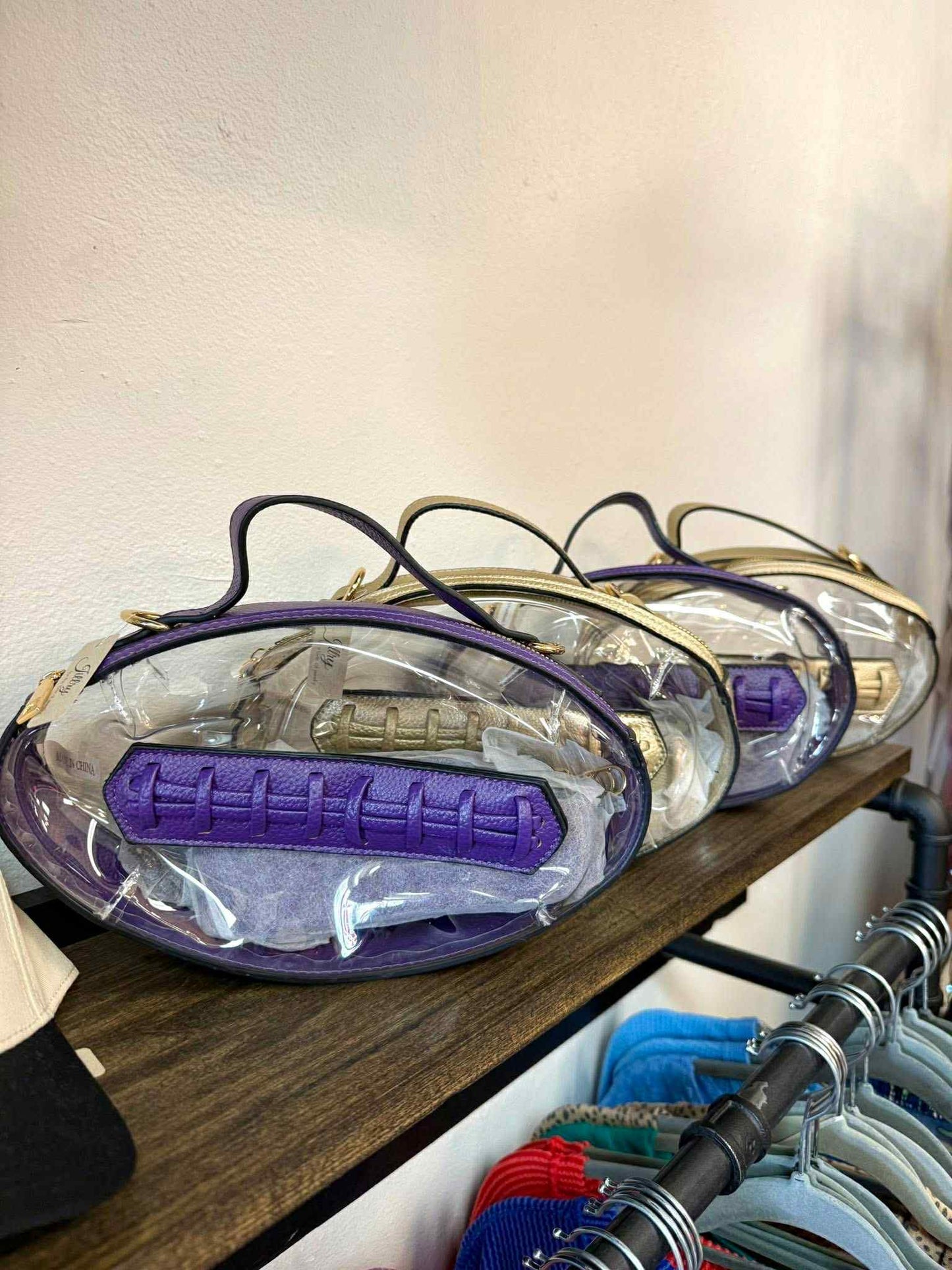 Clear Football Stadium Bag