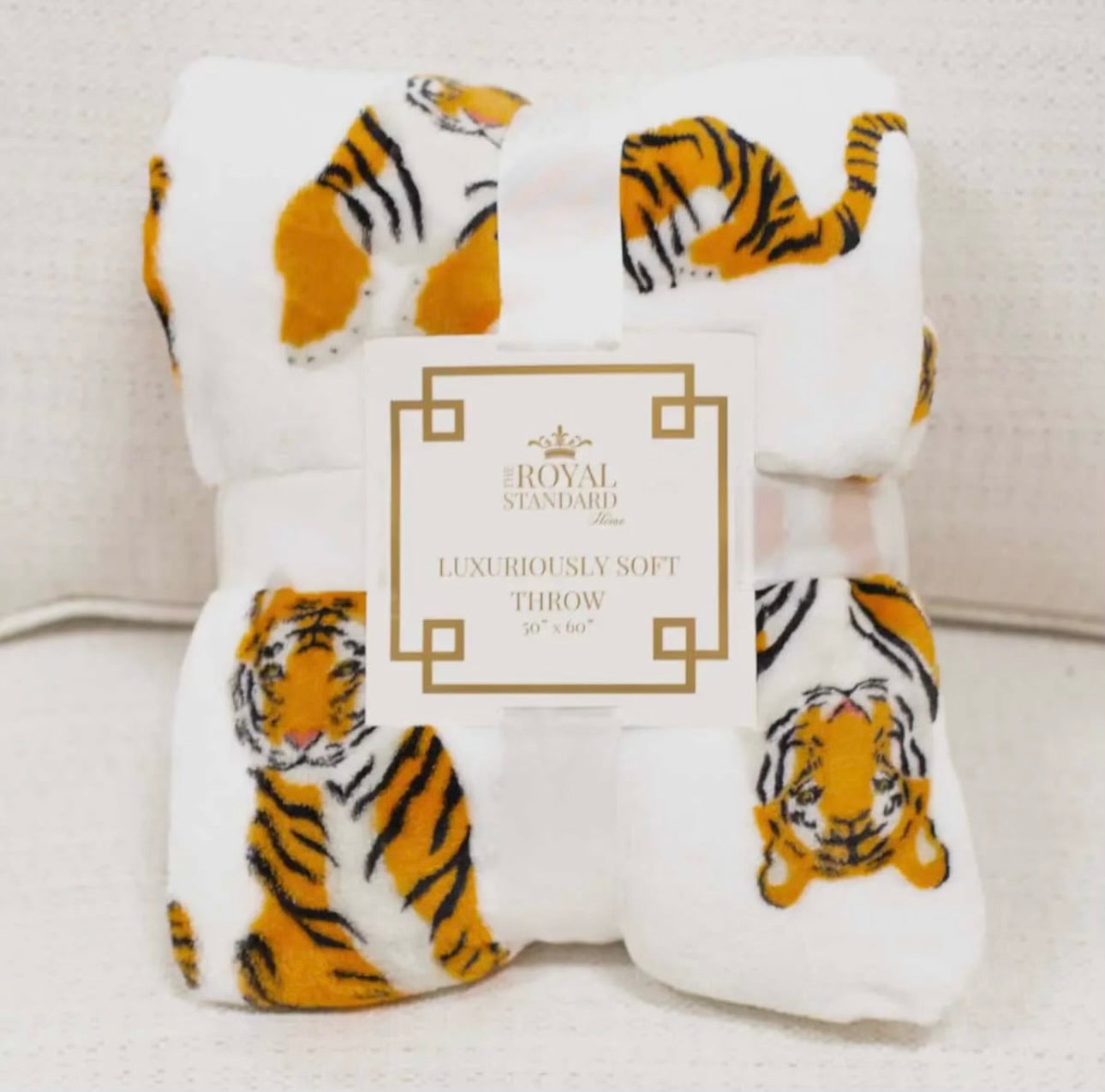 Tiger Throw Blanket