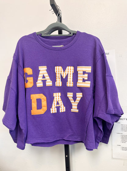 Game Day Patch Top