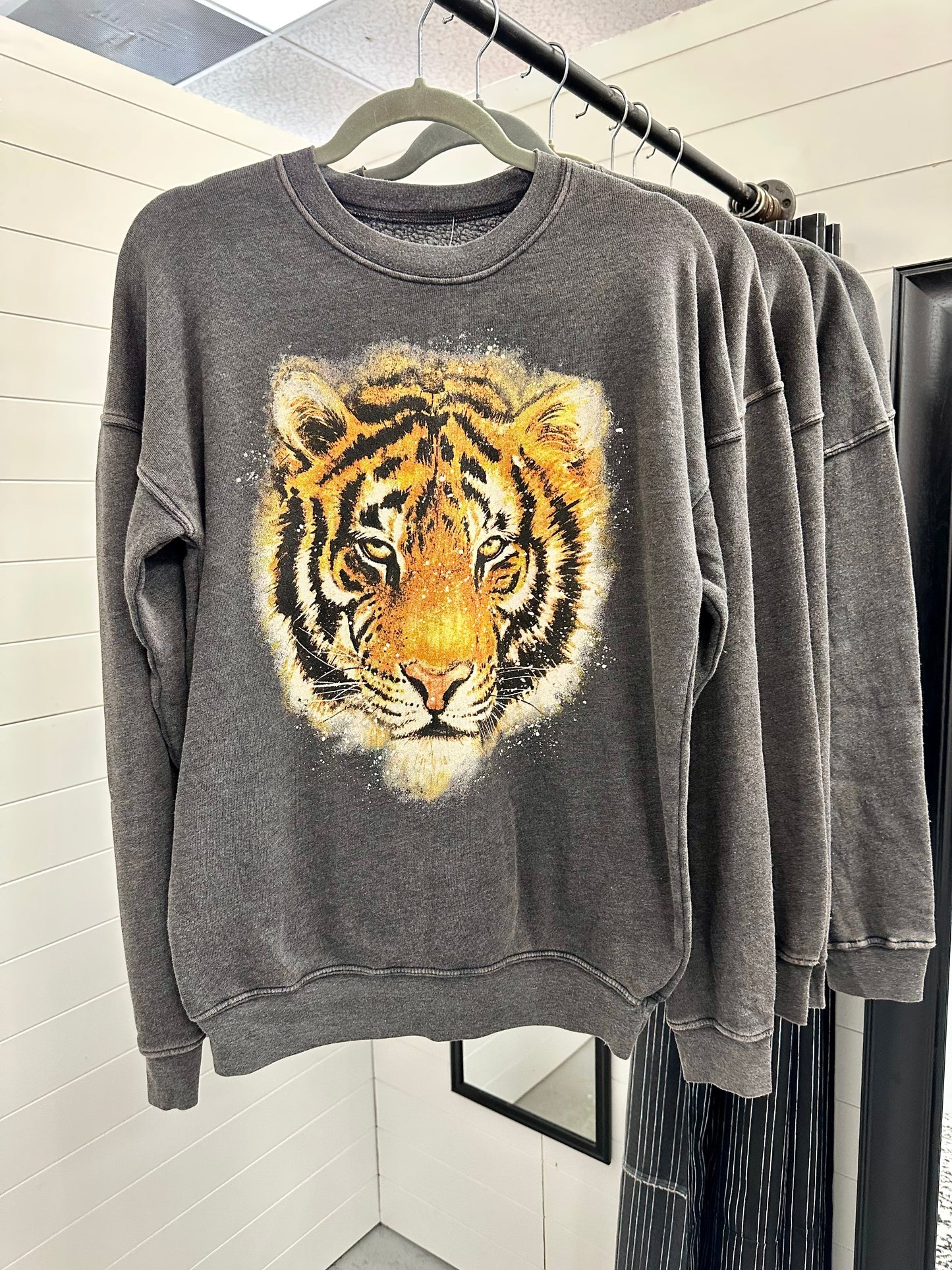 Mineral Wash Fleece Pullover