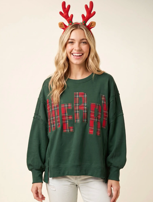 Plus Merry Patch Top