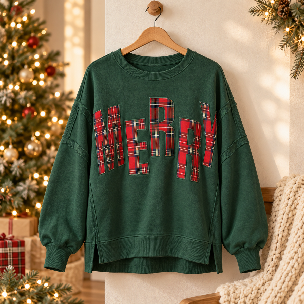 Plus Merry Patch Top – Southern Charm Marketplace