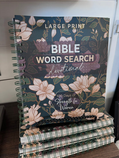 Bible Word Search Devotional Large Print