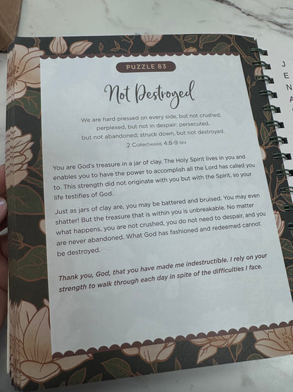Bible Word Search Devotional Large Print