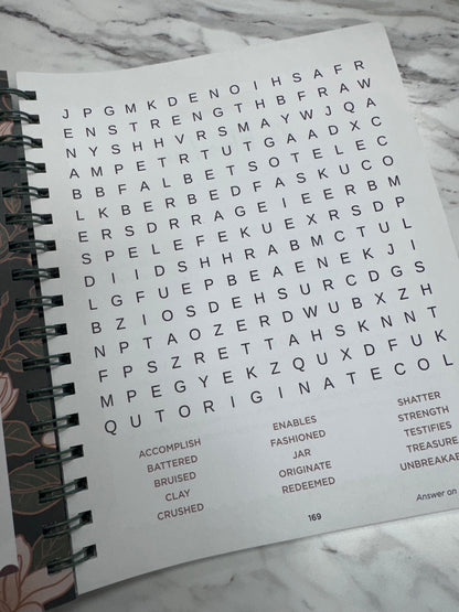 Bible Word Search Devotional Large Print