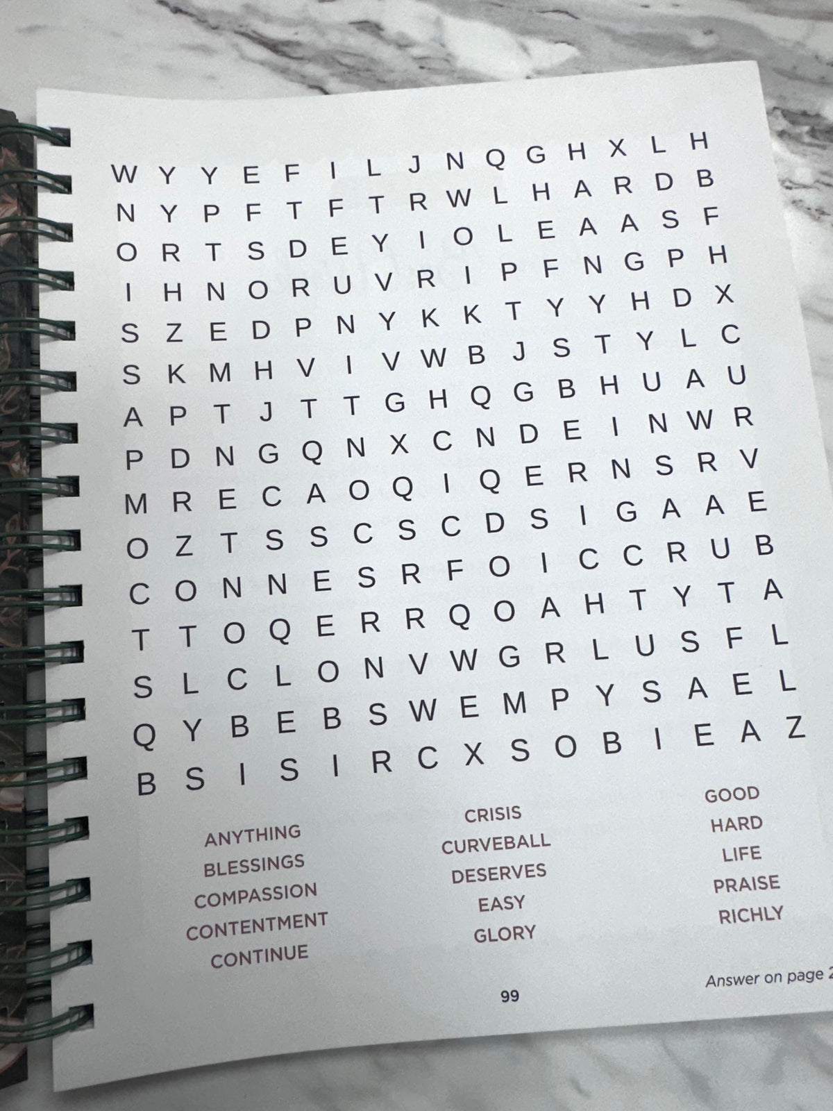 Bible Word Search Devotional Large Print