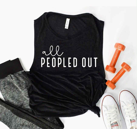 SALE! All Peopled Out Tank
