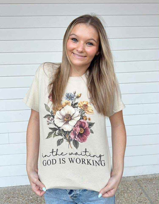 God is Working Tee