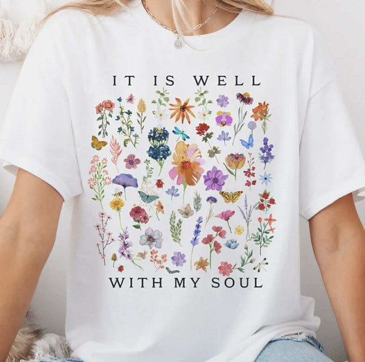 It Is Well with My Soul Graphic T-Shirt