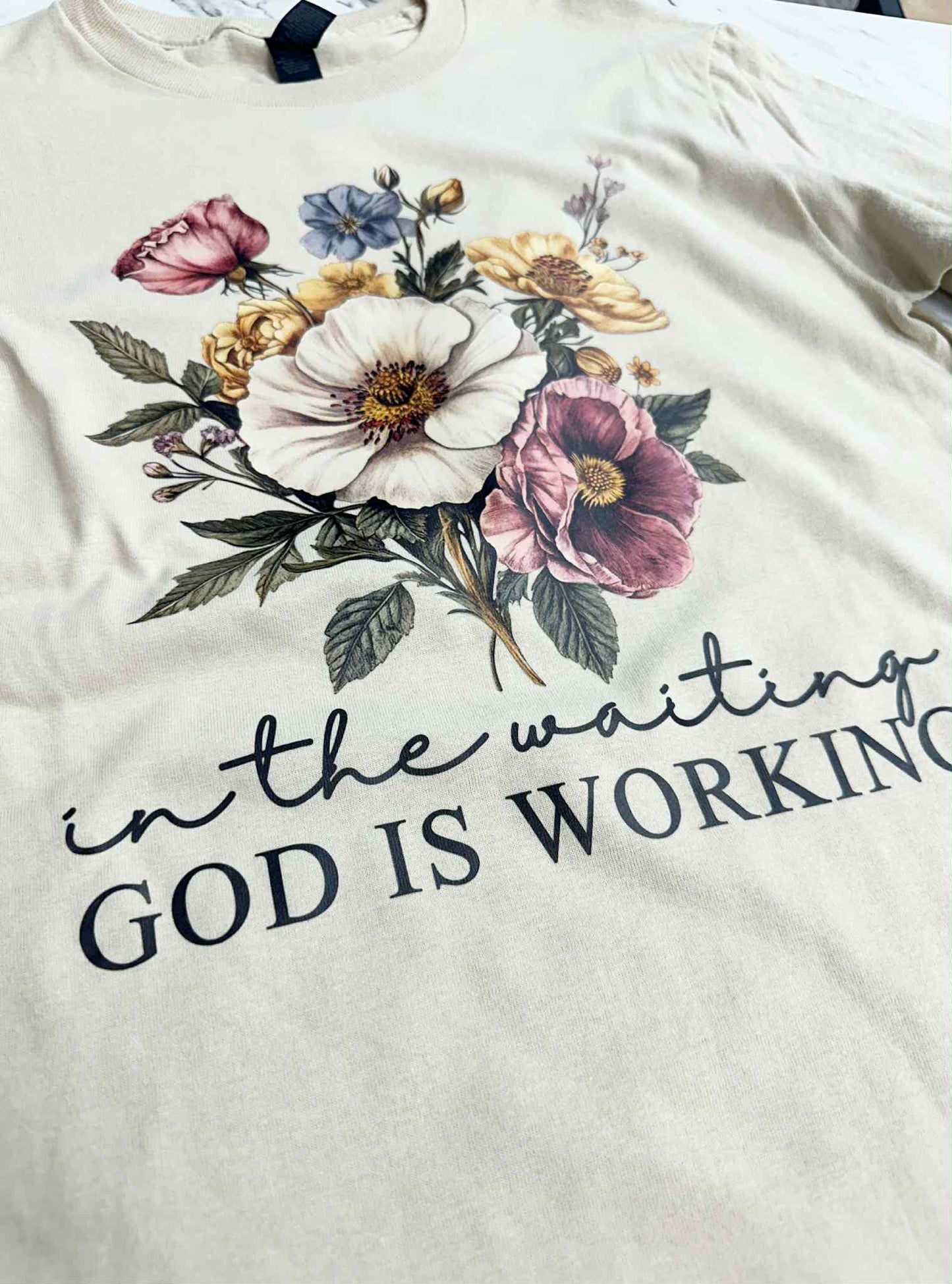 God is Working Tee