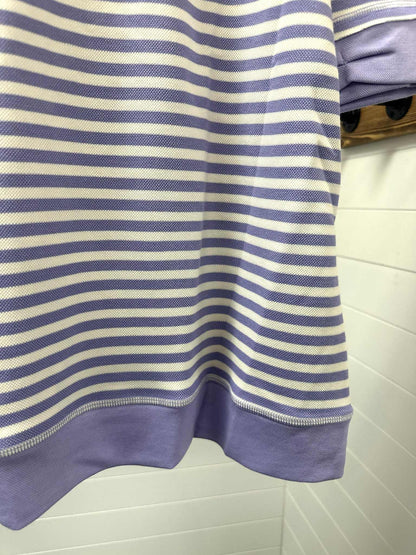 Lavender Striped Top