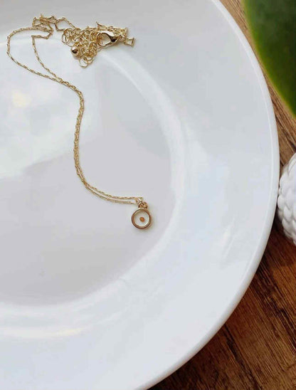 Mustard Seed Charm Necklace