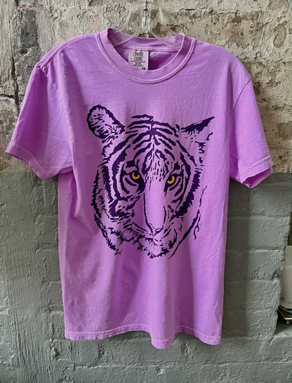 Neon Violet Big Mike Unisex CC Tee